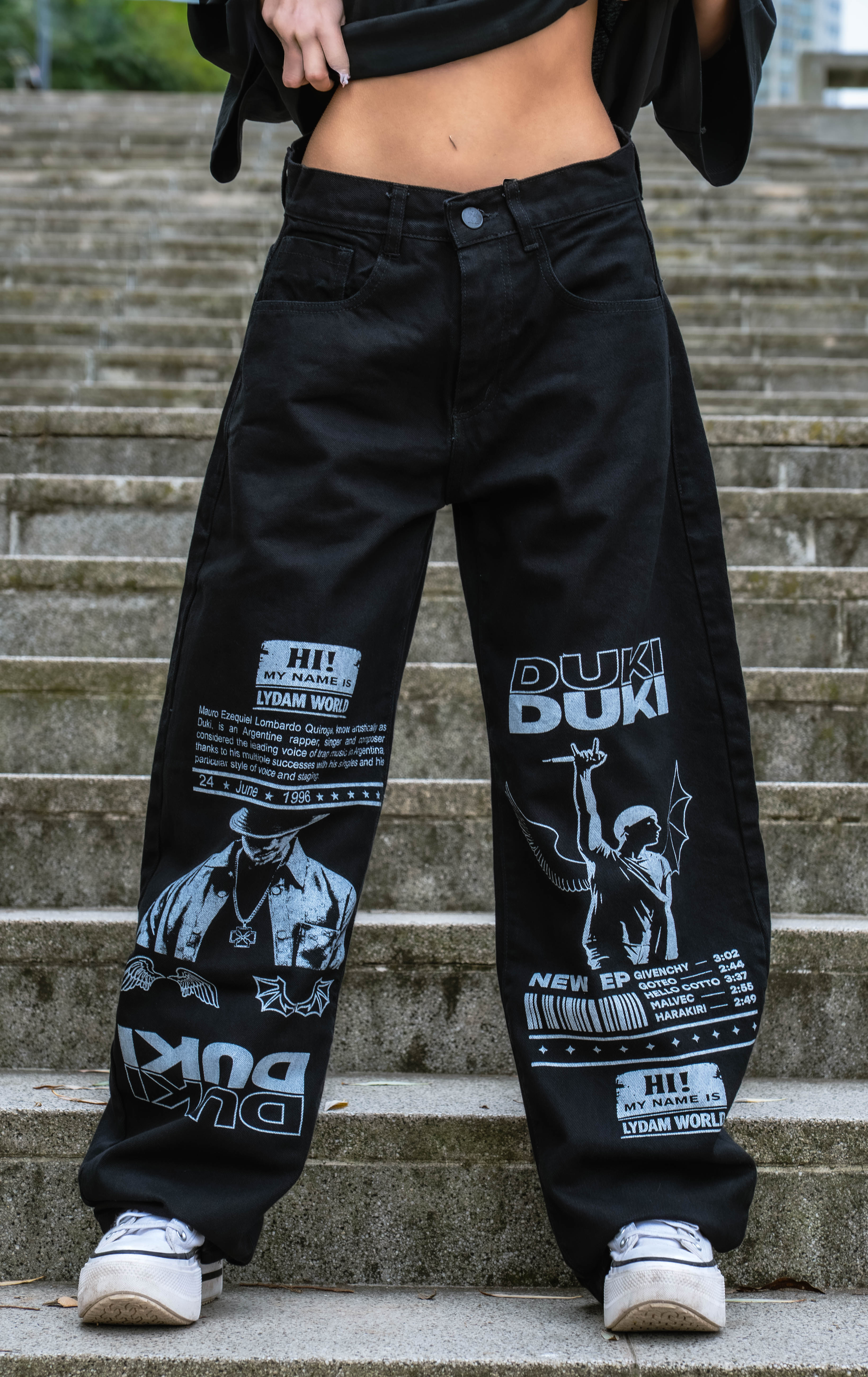 WASHED DUKI BAGGY